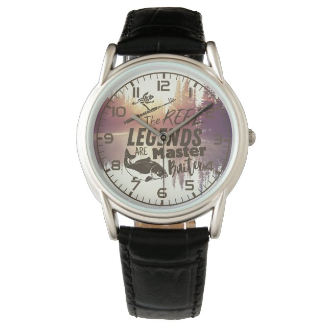 De REEL legendes | Karpervis Horloge (Voorkant)