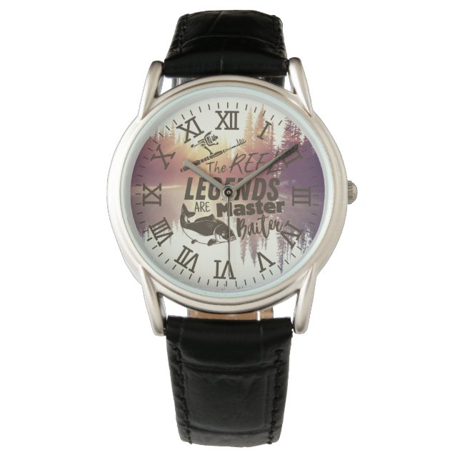 De REEL legendes | Karpervis Horloge (Voorkant)
