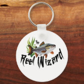 De Reel Wizard Regenboogforel Sleutelhanger (Voorkant)