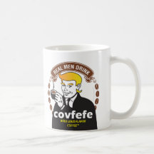 DE REËLE DRINK VAN MANNEN COVFEFE! Trump Meme Coff