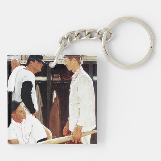 De referentie sleutelhanger (Achterkant)