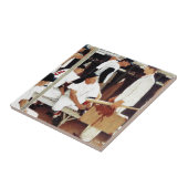 De referentie tegeltje (Zijkant)