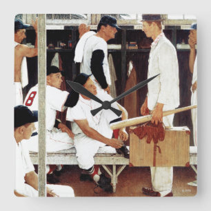 De referentie vierkante klok