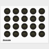 De Refiner Virgo Archetype Ronde Sticker (Vel)