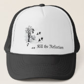 De reflectie doden - dode boom trucker pet (Voorkant)