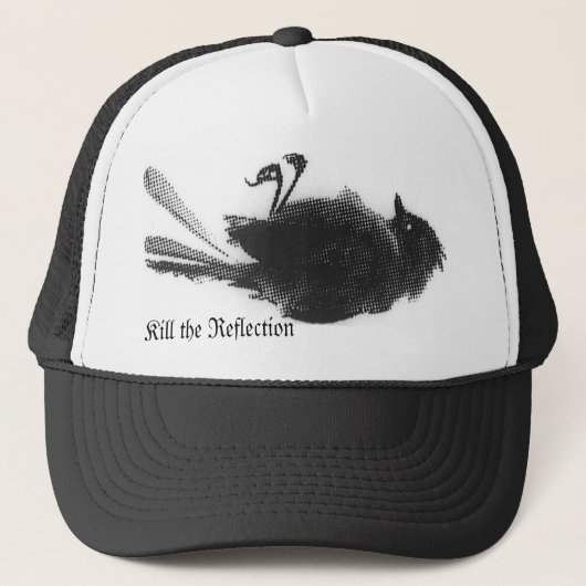 De reflectie doden - dode vogel trucker pet (Voorkant)