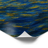 De reflectie van Dawn Perfect Poster (Hoek)