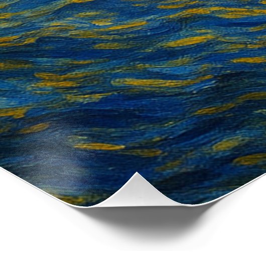 De reflectie van Dawn Perfect Poster (Hoek)