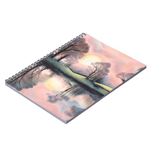 De reflectie van de dageraad notitieboek (Linkerzijde)