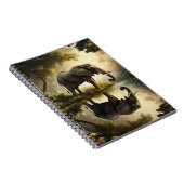 De reflectie van een olifant notitieboek (Rechterzijde)