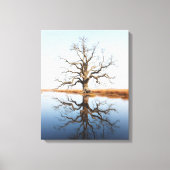 De reflecties canvas afdruk (Voorkant)