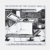 De reflex box camera obscura magneet (Voorkant)