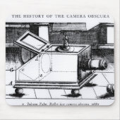 De reflex box camera obscura muismat (Voorkant)