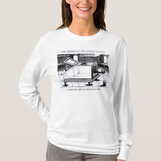 De reflex box camera obscura t-shirt (Voorkant)
