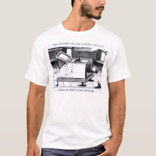 De reflex box camera obscura t-shirt