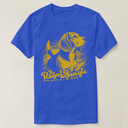 De Regal Beagle 1977 Threes Company 1 T-shirt (Design voorkant)