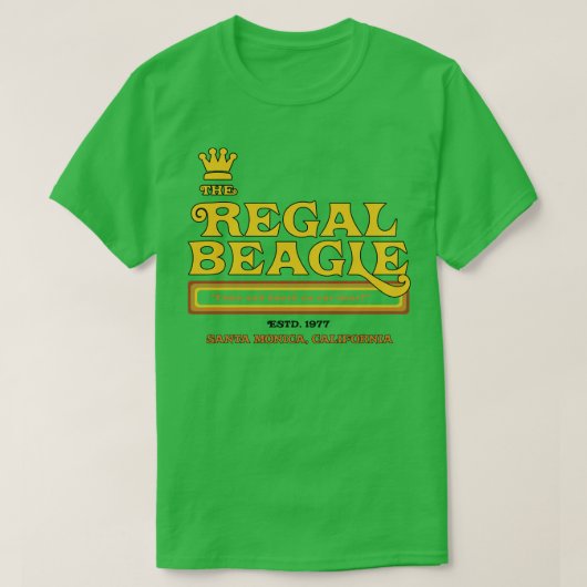 De Regal Beagle 1 T-shirt (Design voorkant)