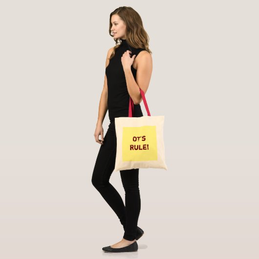 De regel. tote bag (Voorkant (model))