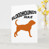 De Regel van bloedhonden Kaart (Gele Bloem)