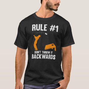 De regel van het team van het gat gooit het niet a t-shirt