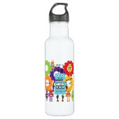 De Regel van robots Waterfles (Voorkant)