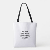 “De regels herschrijven” 2026 Inclusie Tote Bag (Achterkant)