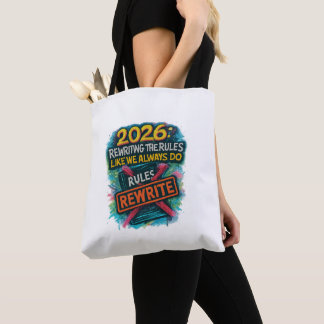 “De regels herschrijven” 2026 Inclusie Tote Bag