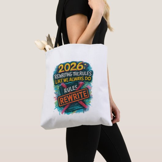 “De regels herschrijven” 2026 Inclusie Tote Bag (Dichtbij)