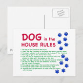 De regels om te leven door briefkaart (Voorkant / Achterkant)