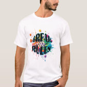 de regels overtreden t-shirt (Voorkant)