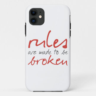 De regels worden gemaakt om gebroken iPhone 5/5s H 11 Hoesje