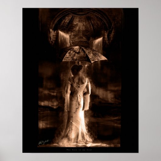 De regen in mijn sol poster (Voorkant)