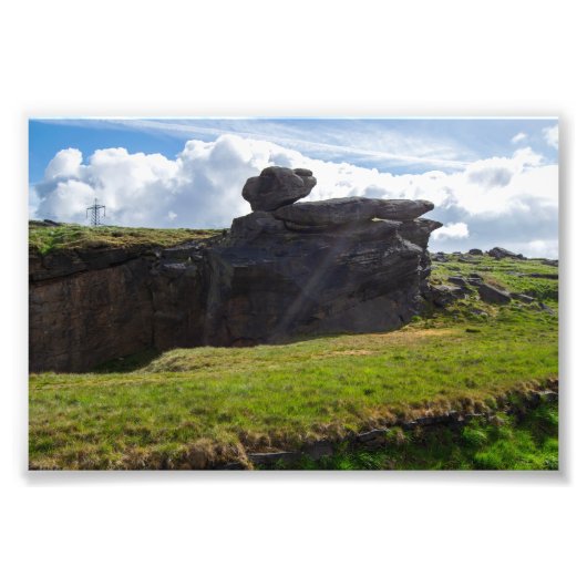 De Regen Steen, Blackstone Edge Foto Afdruk (Voorkant)