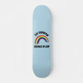 DE REGENBOOG BEHOORT TOT HET GOEDE SKATEBOARDDEK PERSOONLIJK SKATEBOARD (Voorkant)
