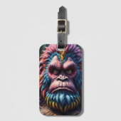 De regenboog Bigfoot Bagagelabel (Voorkant (verticaal))