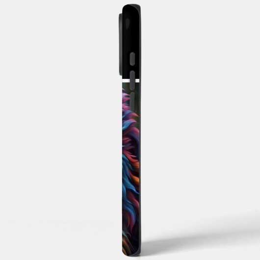 De regenboog Bigfoot Case-Mate iPhone Case (Achterkant / Links)