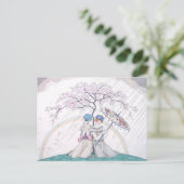 De regenboog door George Barbier Briefkaart (Staand voorkant)