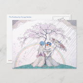 De regenboog door George Barbier Briefkaart (Voorkant / Achterkant)