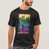 De (regenboog) Empress RWS Tarot Kaart T-shirt (Voorkant)