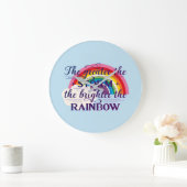 De regenboog is geweldig voor het Storm. Grote Klok (Huis)