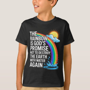 De Regenboog Is Gods Belofte Christelijk Religieus T-shirt