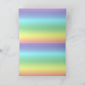 De regenboog nam toe kaart (Binnen)