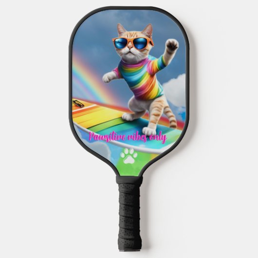 De Regenboog Rider Pickleball Paddle (Voorkant)