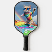 De Regenboog Rider Pickleball Paddle (Achterkant)