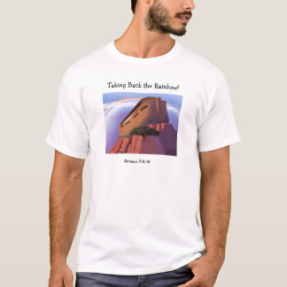 De regenboog terugnemen! Genesis 9:8-16 T-shirt