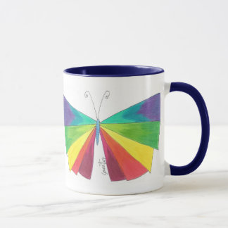 De Regenboog van Butteryfly Mok