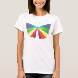 De Regenboog van Butteryfly T-shirt