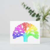 De Regenboog van de Boom van Oakland Briefkaart (Staand voorkant)