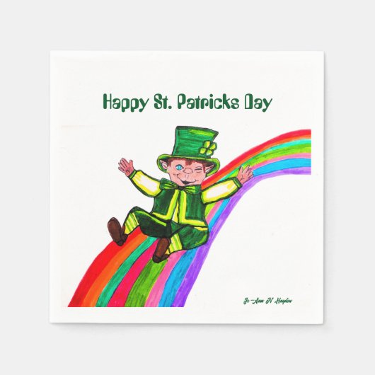DE REGENBOOG VAN DE LEPRECHAUN SERVET (Voorkant)