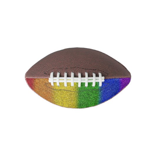 De Regenboog van Falln schittert Gradiënt American Football (Voorkant)